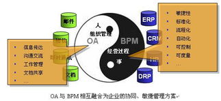 bpm與erp oa系統的區別和關系