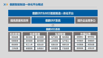 傲鵬erp mes一體化平臺榮獲深圳市軟件行業優秀產品